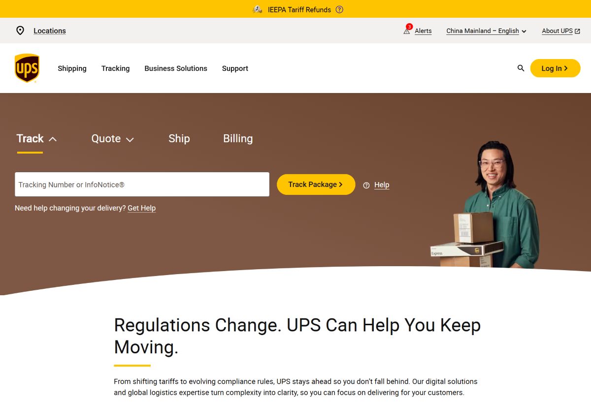 联合包裹服务（UPS）